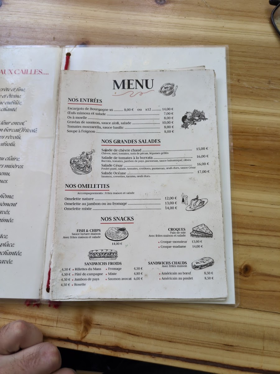 La Butte Aux Piafs Menu - Image 6